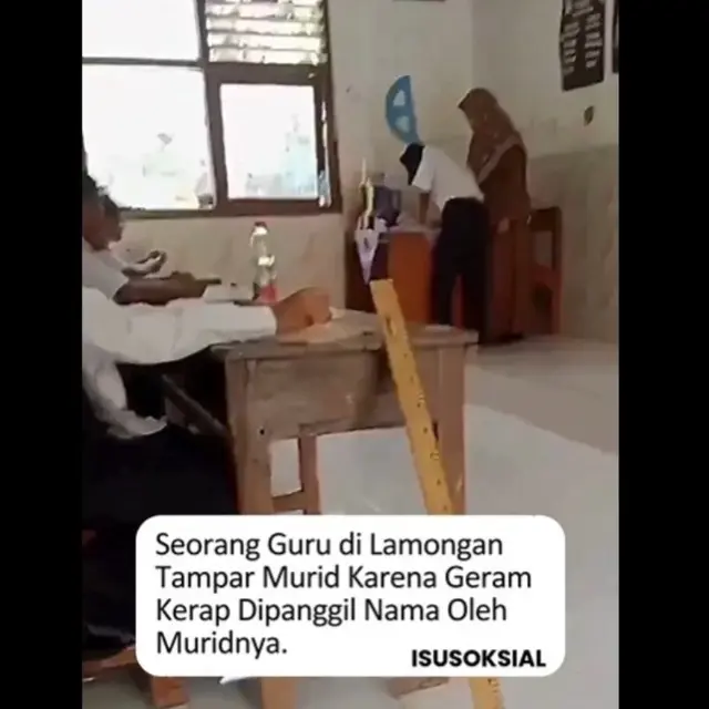 Viral Guru SMP Tampar Siswa karena Panggil Nama Tanpa Sapaan Ibu Tuai Pro Kontra, Benarkah Dipecat?