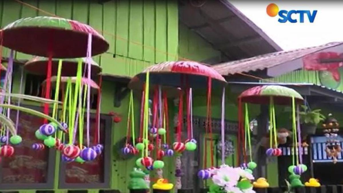 Menikmati Keindahan Kampung Bunga di Banjarmasin - News Liputan6.com