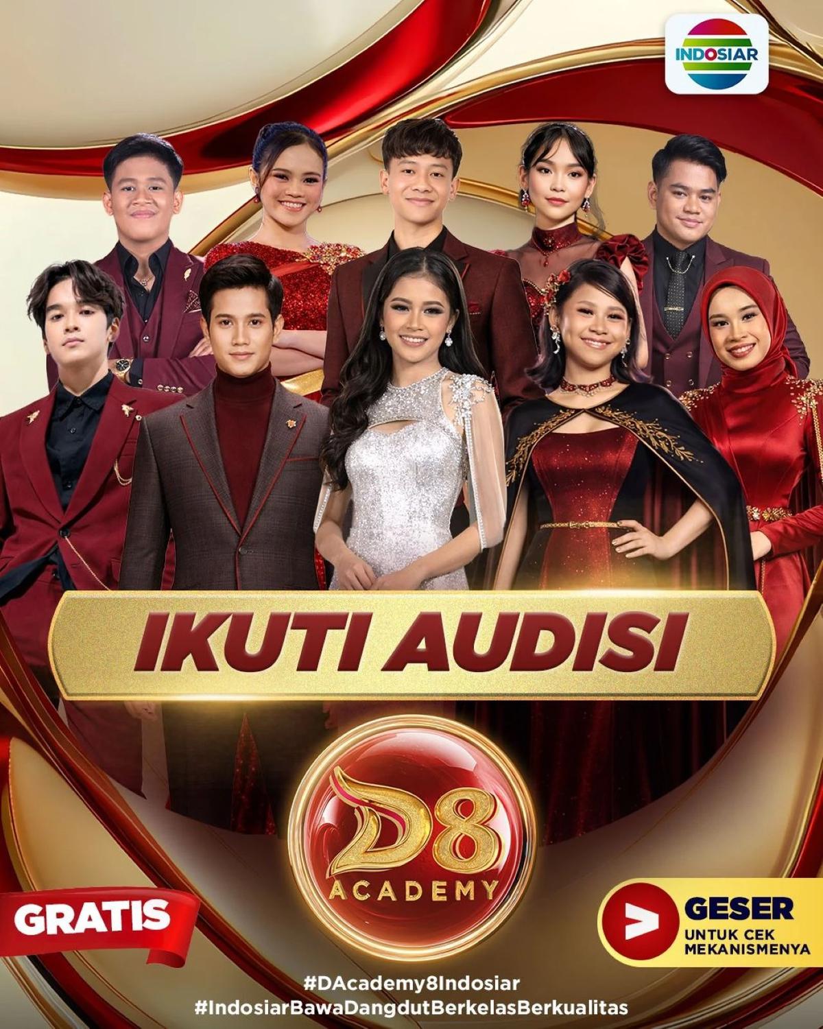 Indosiar Gelar Audisi Terbuka dan Terbesar D’Academy 8 di Berbagai Kota