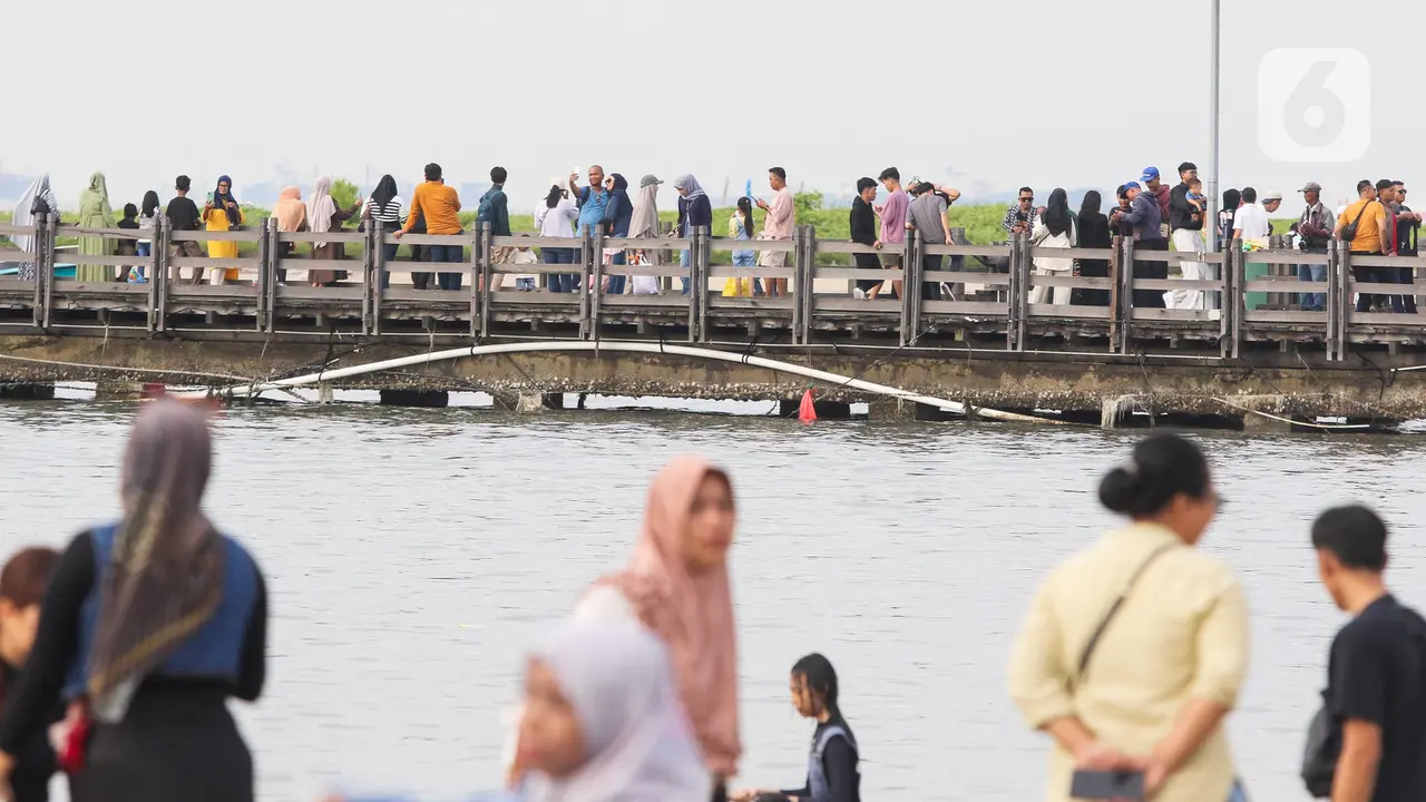Hari Kedua Lebaran 2025, Pantai Ancol Taman Impian Dikunjungi 55 Ribu Orang