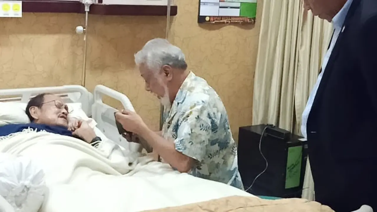 Mantan Presiden Timor Leste Xanana Gusmao viral di media sosial saat videonya menjenguk BJ Habibie tersebar. (Dokumentasi Kedutaan Besar Timor Leste untuk Indonesia)