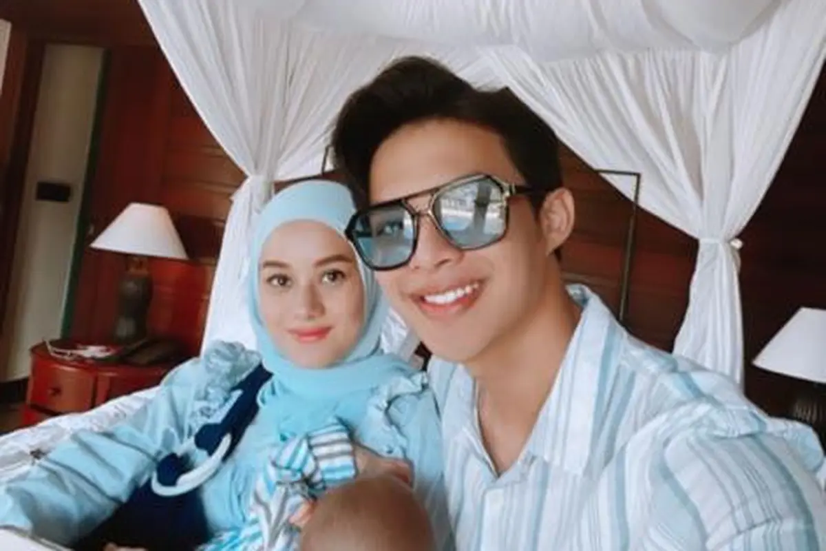 Ajak Anak Pertama Kali, Ini 6 Potret Dinda Hauw dan Rey Mbayang Liburan di Bali