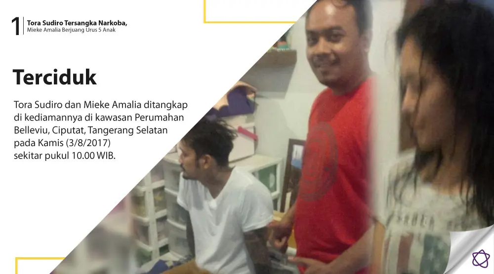 Tora Sudiro Tersangka Narkoba, Mieke Amalia Berjuang Urus 5 Anak. (Foto: istimewa, Desain: Nurman Abdul Hakim/Bintang.com)