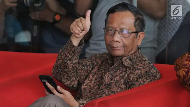 Mahfud MD Temui Pimpinan KPK
