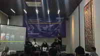 Forum Wartawan Teknoologi (Forwat) menggelar diskusi panel bertajuk 'Masa Depan AI: Mampukah Memperkuat Ekonomi Indonesia?' Senin (10/3/2025). Liputan6.com/Iskandar