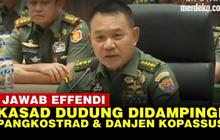 VIDEO: Kasad Jawab Effendi Simbolon, Singgung Prajurit Berkeringat Bertaruh Nyawa