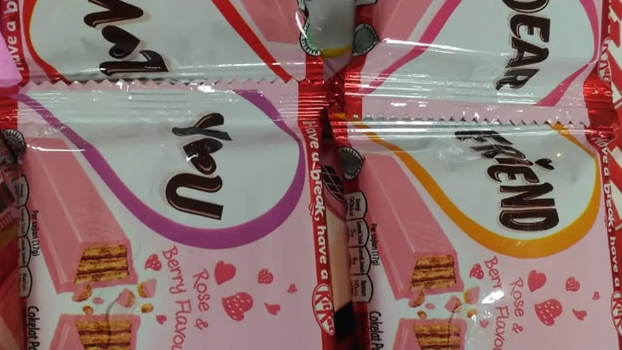 Sambut Valentine, Kitkat Luncurkan Edisi Penuh Kode