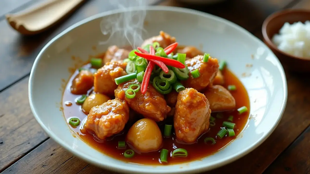 Resep Ayam Kukus Saus Tiram