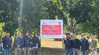 Kementerian Lingkungan Hidup/Badan Pengendalian Lingkungan Hidup menyegel empat tambang nikel di wilayah Raja Ampat, Papua Barat. (Foto: Kementerian LH)