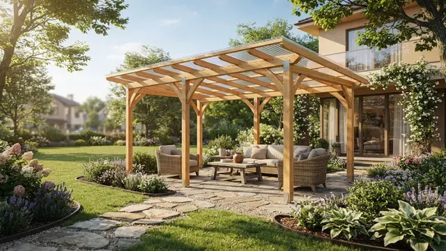 Model Pergola Kayu