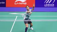 Tunggal putri Indonesia Putri Kusuma Wardani lolos ke semifinal Hong Kong Open 2024 usai menyingkirkan Line Hojmark Kjaersfeldt dari Denmark. Putri KW menang 21-13 dan 21-12 di Hong Kong Coliseum, Jumat, 13 September. (foto: PP PBSI)