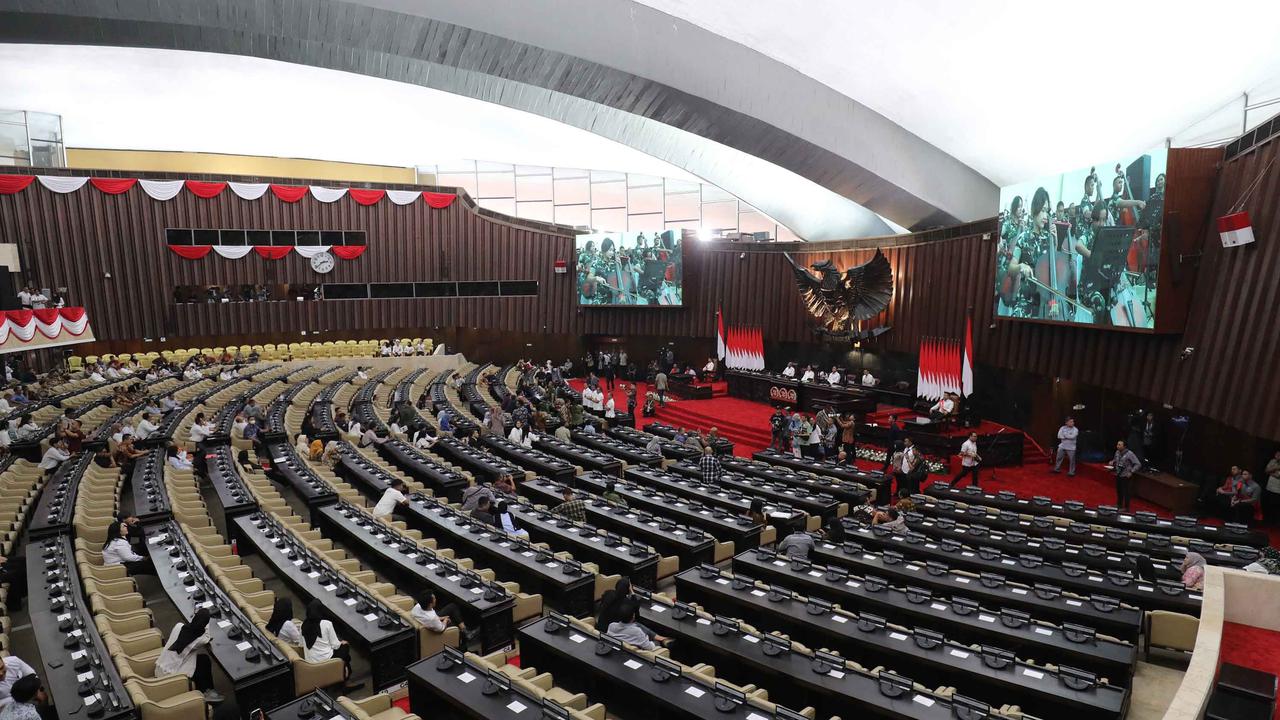 FOTO: MPR Gelar Gladi Bersih Pidato Kenegaraan Sidang Tahunan 2025