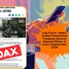 Cek Fakta: Hoaks Artikel Pemerintah Bakal Tetapkan DOM di Aceh 1 September 2026