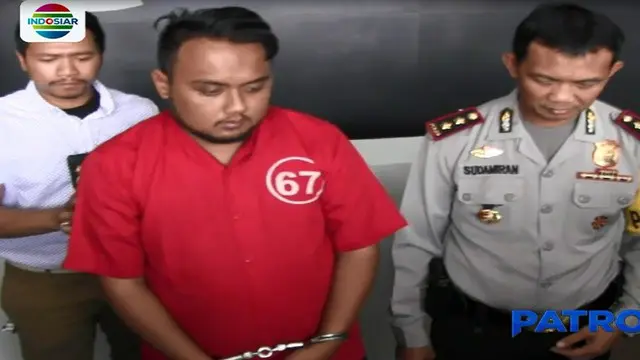 Pria ini ditangkap dari sebuah hotel di Surabaya atas penipuan terhadap puluhan orang.