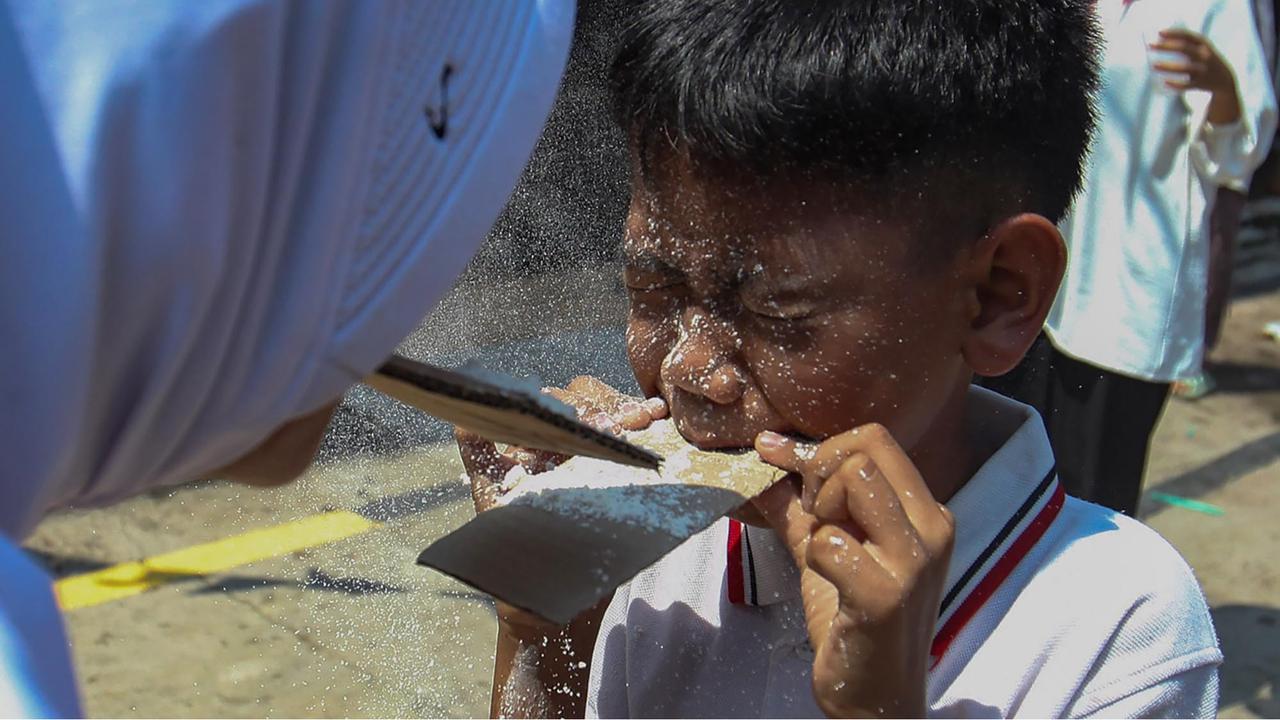 FOTO: Semangat Merah Putih, Anak-Anak Antusias Ikuti Lomba 17-an