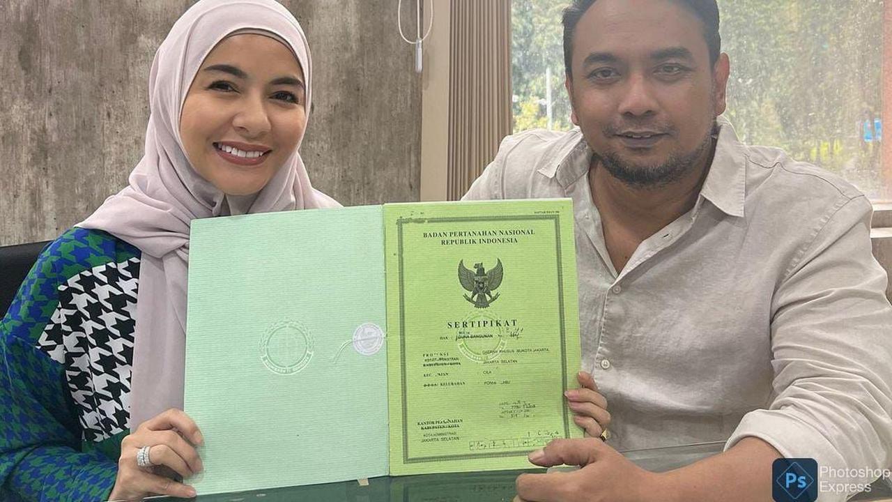 Bebi Romeo dan Meisya Siregar Pamer Sertifikat Rumah 'Katakan Pada Dunia Bahwa kita Mampu Lunasin