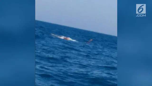 VIDEO: KM Barokah Tuban Tenggelam, 2 ABK Hilang