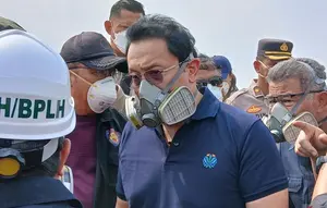 Drone Thermal Dikerahkan Bantu Deteksi Api di TPA Jatiwaringin