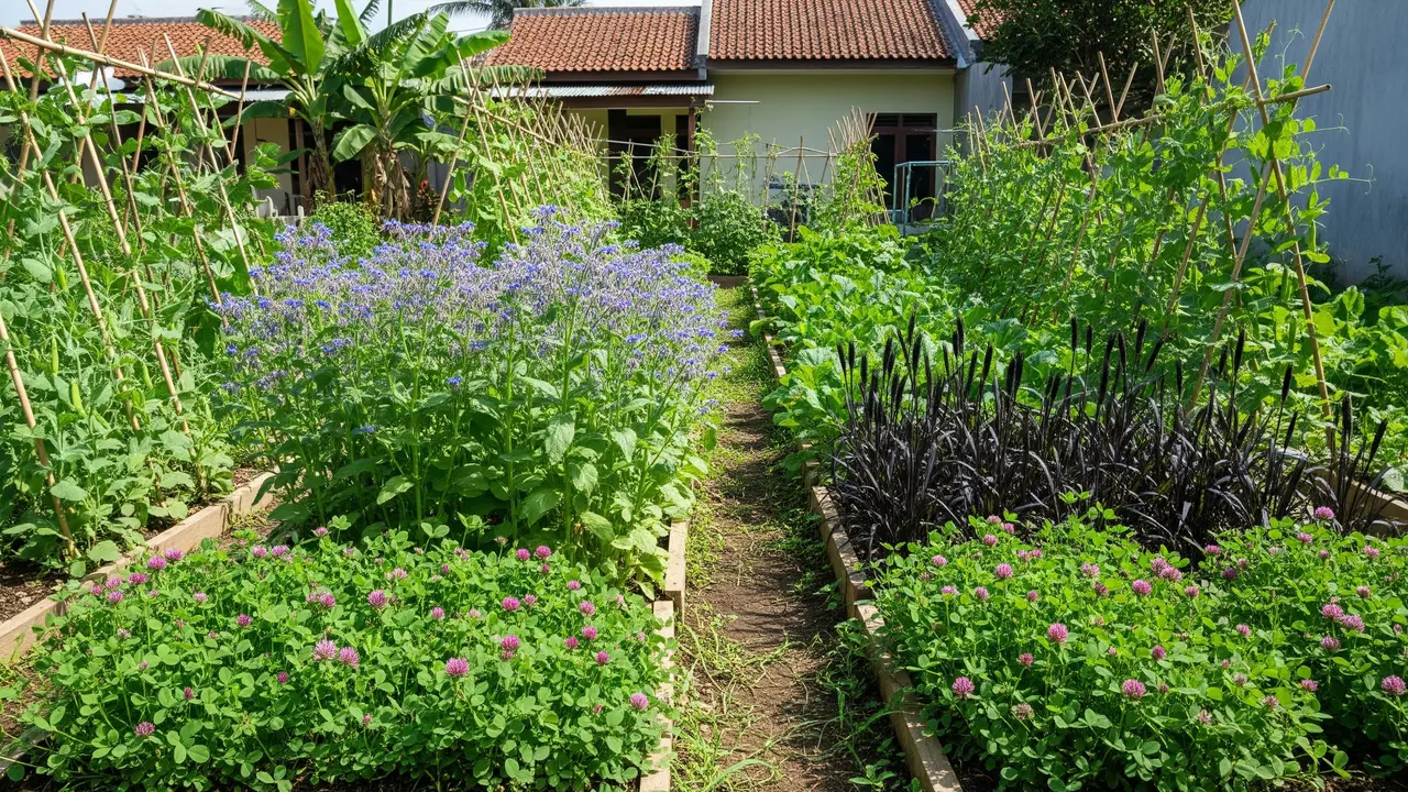 Jenis Tanaman Penyubur Tanah yang Cocok untuk Kebun Rumah Mini