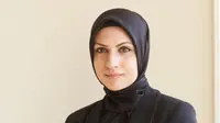 Raffia Ahmad menjadi perempuan berhijab pertama yang menjadi hakim di Inggris (Dok.Twitter/Raffia Arshad/https://twitter.com/raffiaarshad1?lang=en/Komarudin)