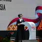 Menteri Luar Negeri RI Retno Marsudi dalam pembukaan Indonesia Africa Parliamentary Forum (IAPF) di Nusa Dua, Bali, Minggu (1/9/2024). (Dok. Kemlu RI)