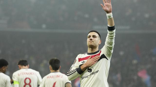 Foto: Momen Gol Perdana Diogo Dalot pada Musim Ini saat Bawa MU Tak Terkalahkan di Liga Europa