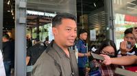 Hamka Hamzah saat menghadiri acara Kaukus Sepak Bola Nasional di My Ten Cafe, Senayan Park, Jakarta pada Senin (13/2/2023). (Liputan6.com/Melinda Indrasari)