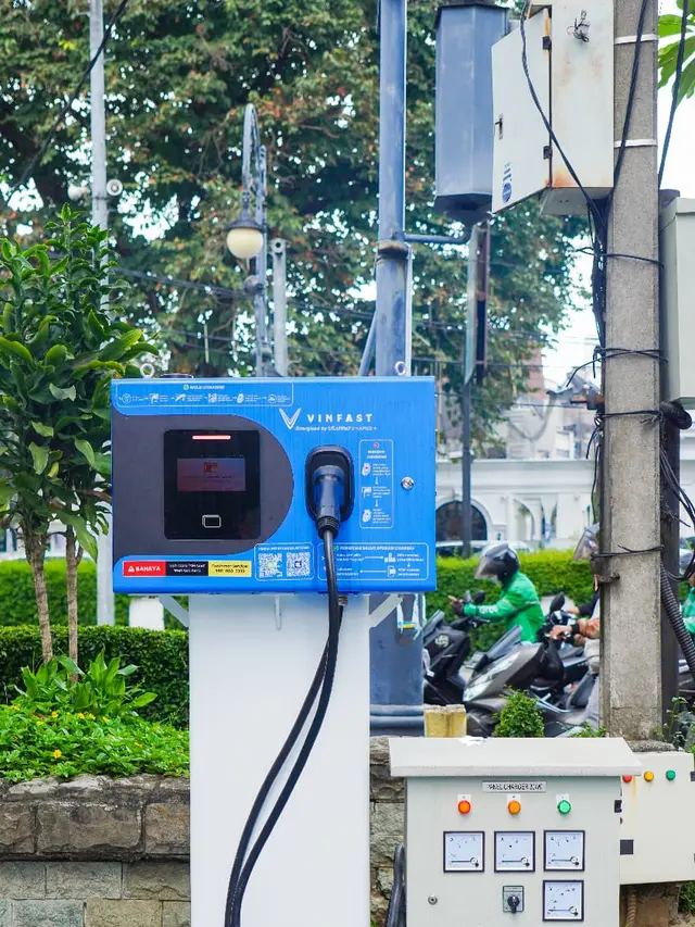 SPKLU di Kantor Pos