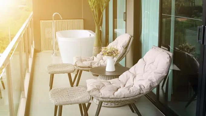 Tips Mempercantik Balkon Minimalis di Rumah agar Cozy dan Estetik