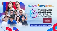 Saksikan Turnamen Olahraga Selebriti Indonesia Mulai 8 Juli 2023 di SCTV dan Vidio. (Sumber : dok. vidio.com)