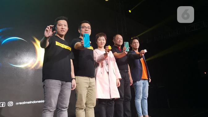 Peluncuran Realme 5i. Liputan6.com/Andina Librianty