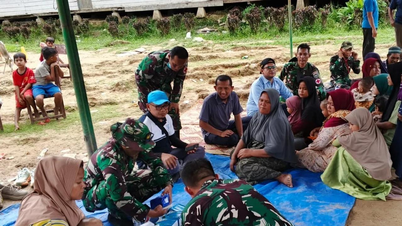 Tim Kesehatan Gabungan TNI di Gayo Lues Aceh