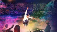 Band asal Inggris Coldplay gelar konser bertajuk Music of the Spheres di Singapura selama empat hari di National Stadium Singapore pada 23,24,26,27 Januari 2024. (Foto: ticketmaster.sg)