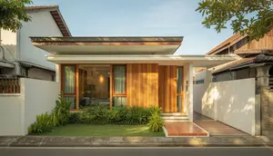 7 Desain Rumah 6x9 2 Kamar Tidur yang Adem, Hemat Biaya, dan Estetik