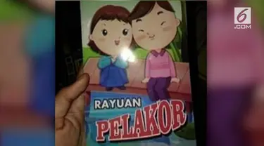 Beredar buku anak-anak yang berisi konten negatif yang berbahaya.