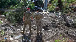 Pihak berwenang Lebanon mengatakan dua orang tewas dalam serangan Israel di Jounieh, utara Beirut. (JOSEPH EID/AFP)