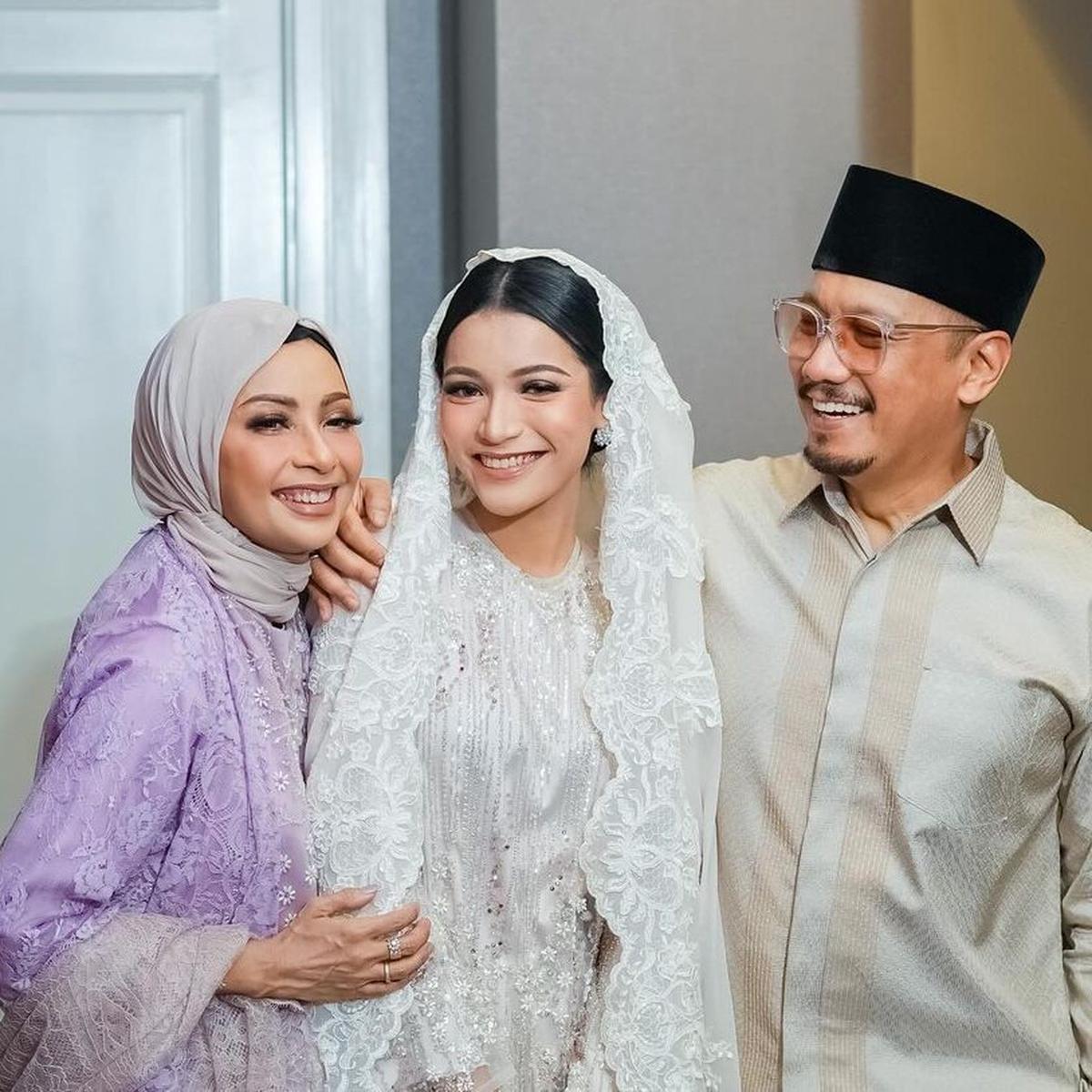Dihadiri Tamu Presiden hingga Para Menteri, Intip Momen Pernikahan Putri Ipang Wahid yang Curi Perhatian