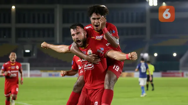 Foto: Persija Jakarta Patahkan Rekor Belum Terkalahkan Persib Bandung di BRI Liga 1 2021 / 2022