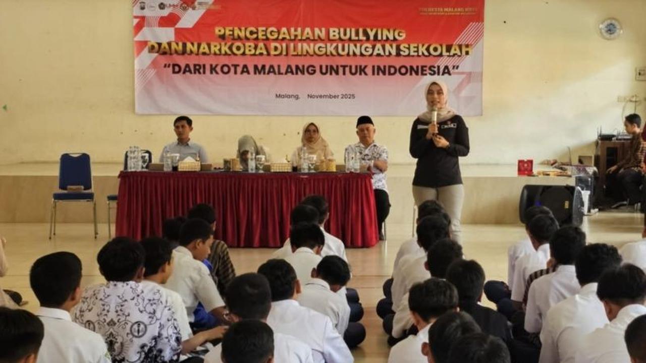 Polresta Malang Kuatkan Edukasi Pencegahan Perundungan di Sekolah, Tangani 8 Kasus Tahun Ini
