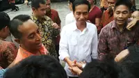 Presiden Jokowi. (Liputan6.com/Reza Kuncoro)