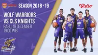 Live Streaming ABL 2018-2019: Wolf Warriors vs CLS Knights di Vidio.com