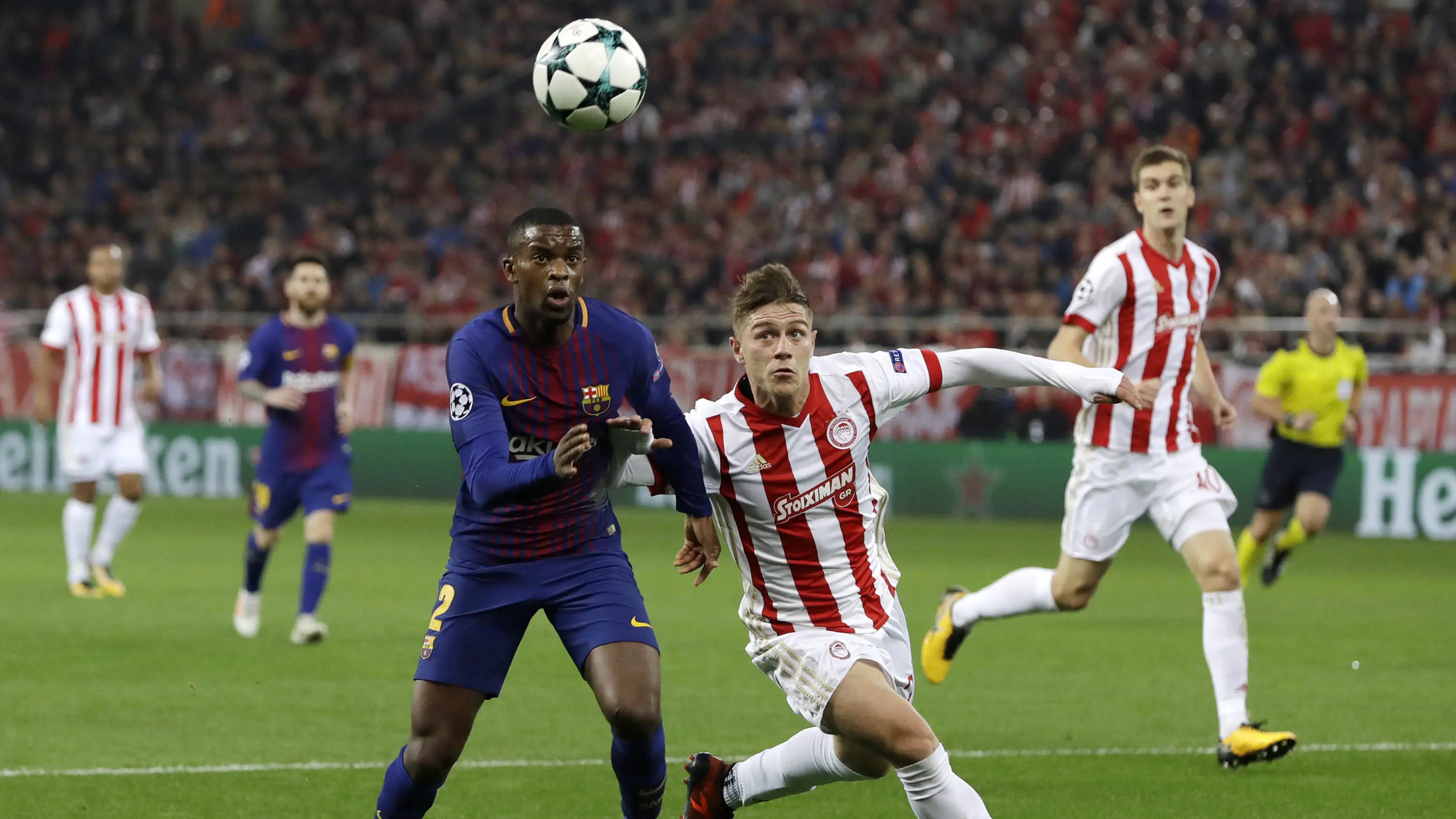 Bek Barcelona, Nelson Semedo (AP/Thanassis Stavrakis)