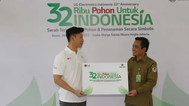 32 tahun Beroperasi di Indonesia, LG Tanam 32 Ribu Pohon Mangrove