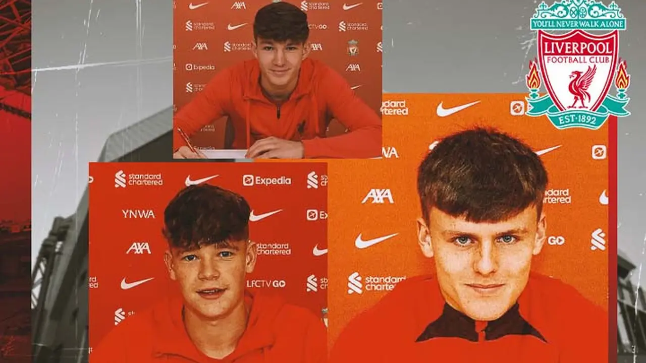 Liverpool - Wonderkid Liverpool: James McConnell, Ben Doak, Lewis Koumas