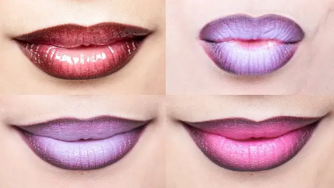 Ternyata Bikin Efek Ombre di Bibir Mudah Sekali, Loh!