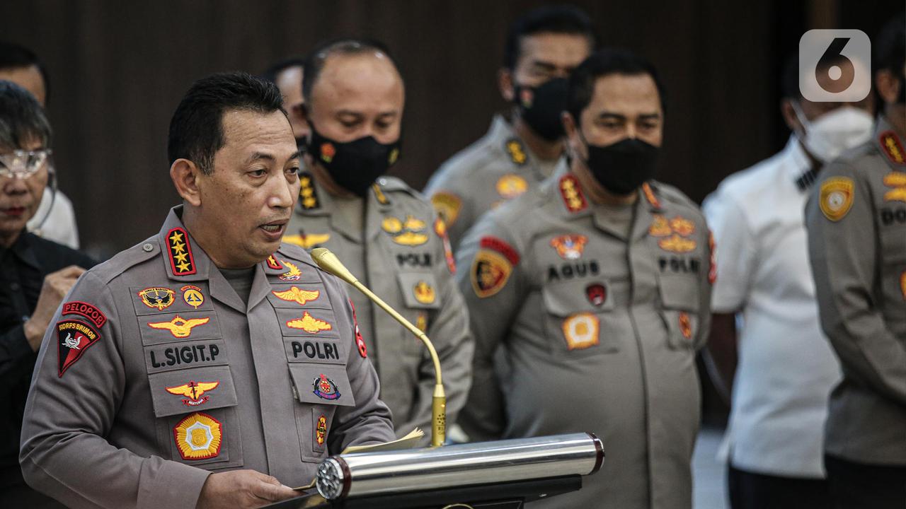 Kapolri Umumkan Irjen Ferdy Sambo Tersangka Pembunuhan Brigadir Yoshua