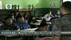 Siswa berharap ada perhatian dari Pemerintah Provinsi Jawa Barat, untuk secepatnya membangun infrastruktur gedung sekolah. 