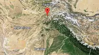 Gempa 7,7 SR mengguncang Afghanistan (Google Map)