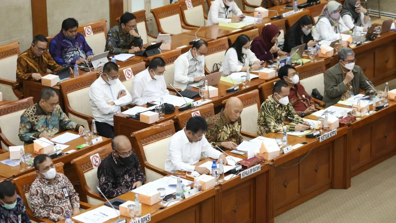 Komisi VI DPR RI menyetujui Pagu Indikatif Belanja Badan Pengusahaan Batam (BP Batam) Tahun Anggaran 2023. (Dok BP Batam)
