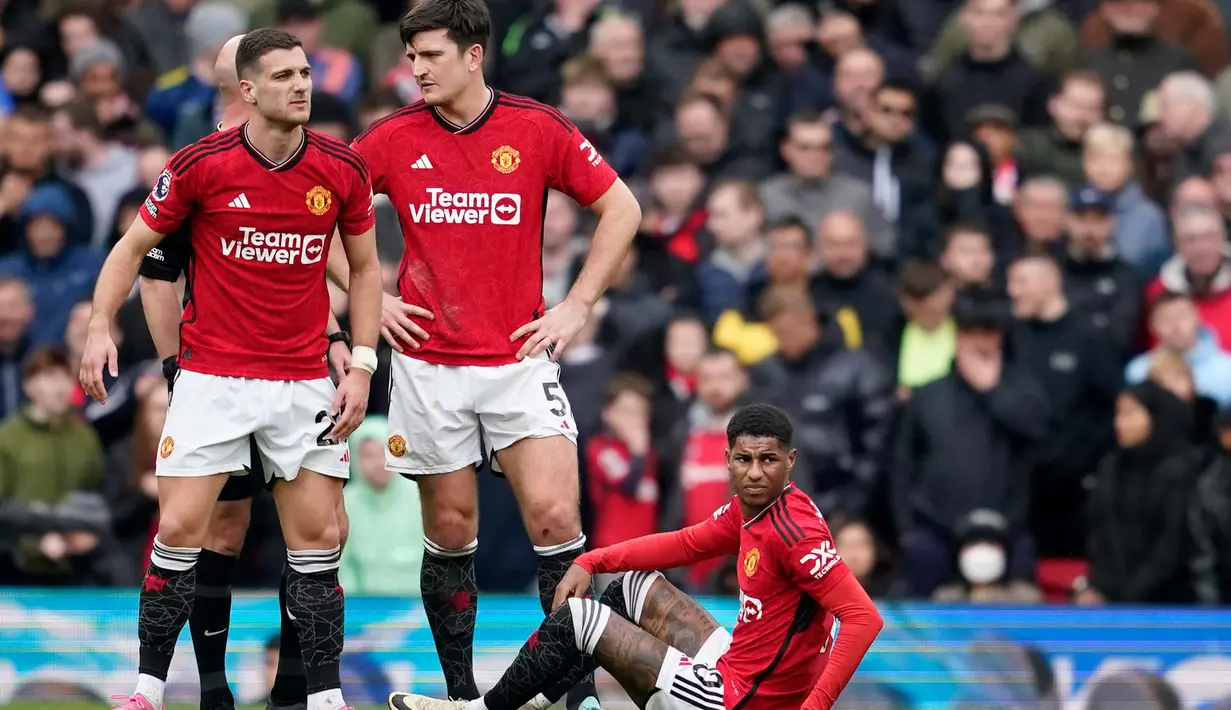 Skor imbang 2-2 tidak berubah hingga peluit akhir laga dibunyikan. (AP Photo/Dave Thompson)
